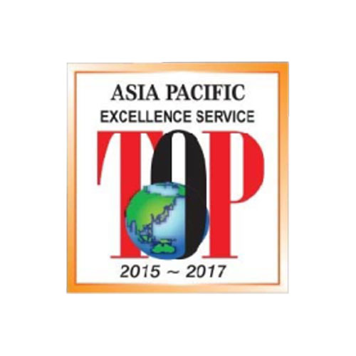 AWARDED ASIA PACIFIC TOP EXCELLENCE SERVICE