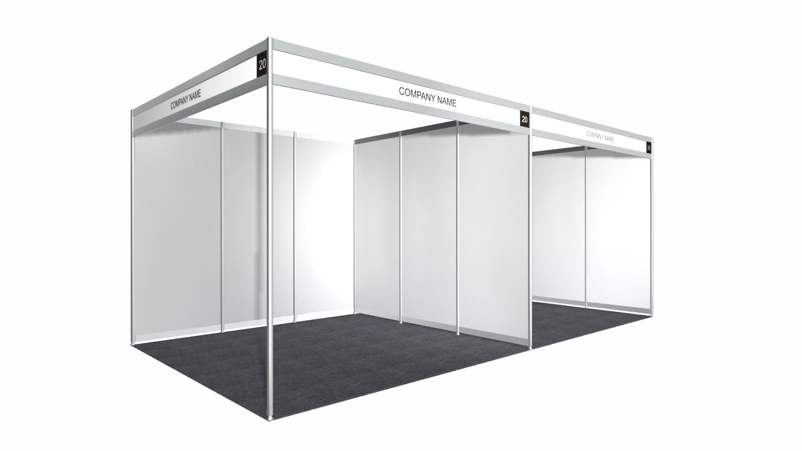 Megahome Shell Scheme Booth