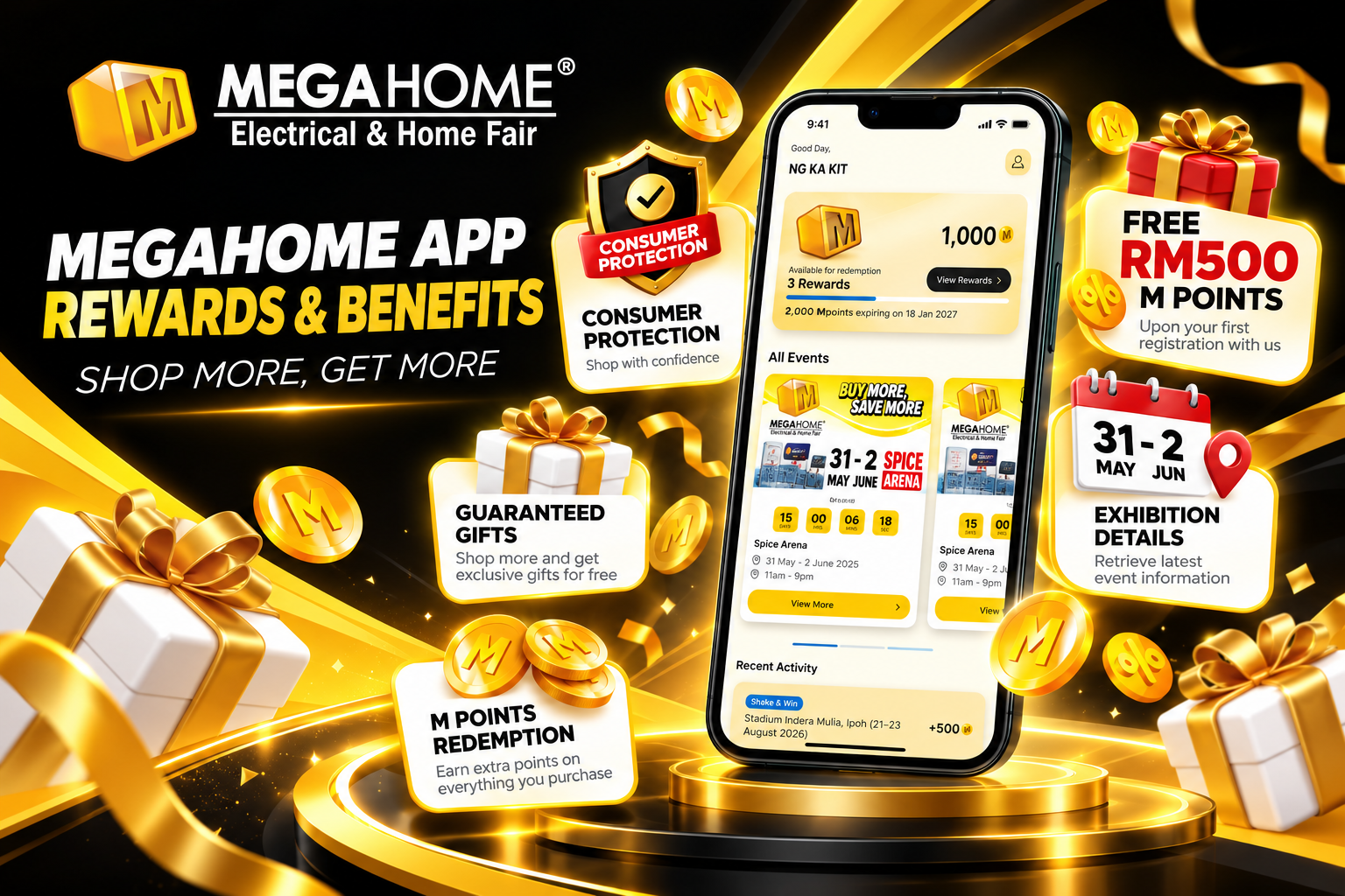 Megahome MPoints Guide: Earn Gifts from Every Eligible Purchase