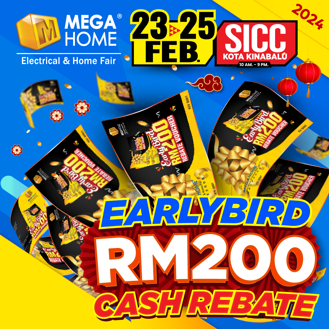 FREE RM200 Cash Rebate