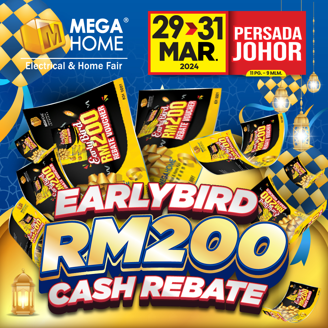 FREE RM200 Cash Rebate