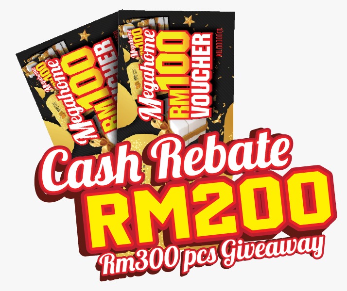 FREE RM200 Cash Rebate