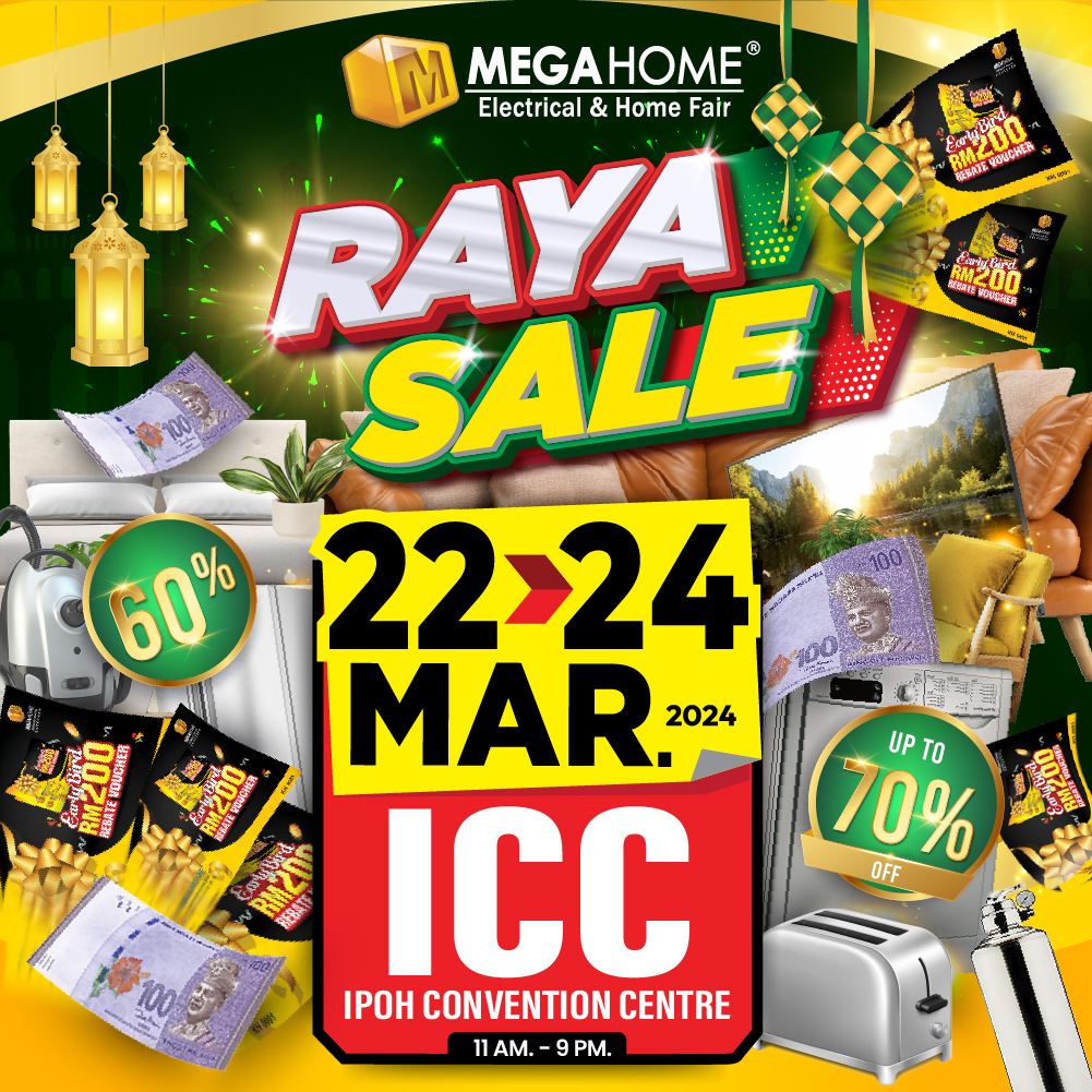 Ipoh Convention Centre(ICC), 22 - 24 Mar 2024