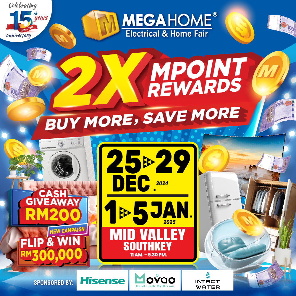 Midvalley Southkey, 25 December 2024 - 5 January 2025