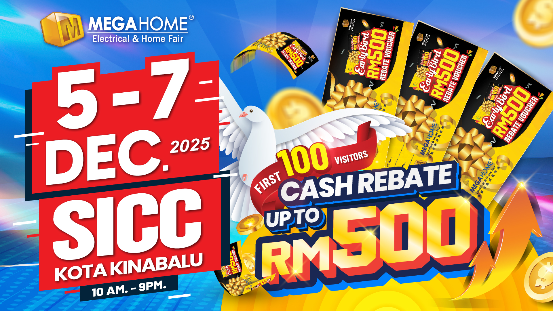 SICC Sabah, 5 - 7 December 2025