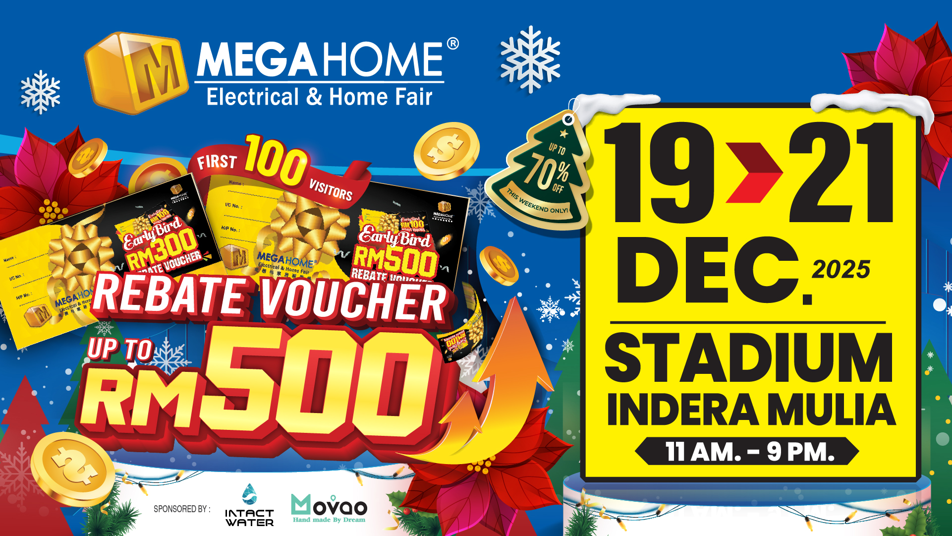 Stadium Indera Mulia Ipoh, 19 - 21 December 2025