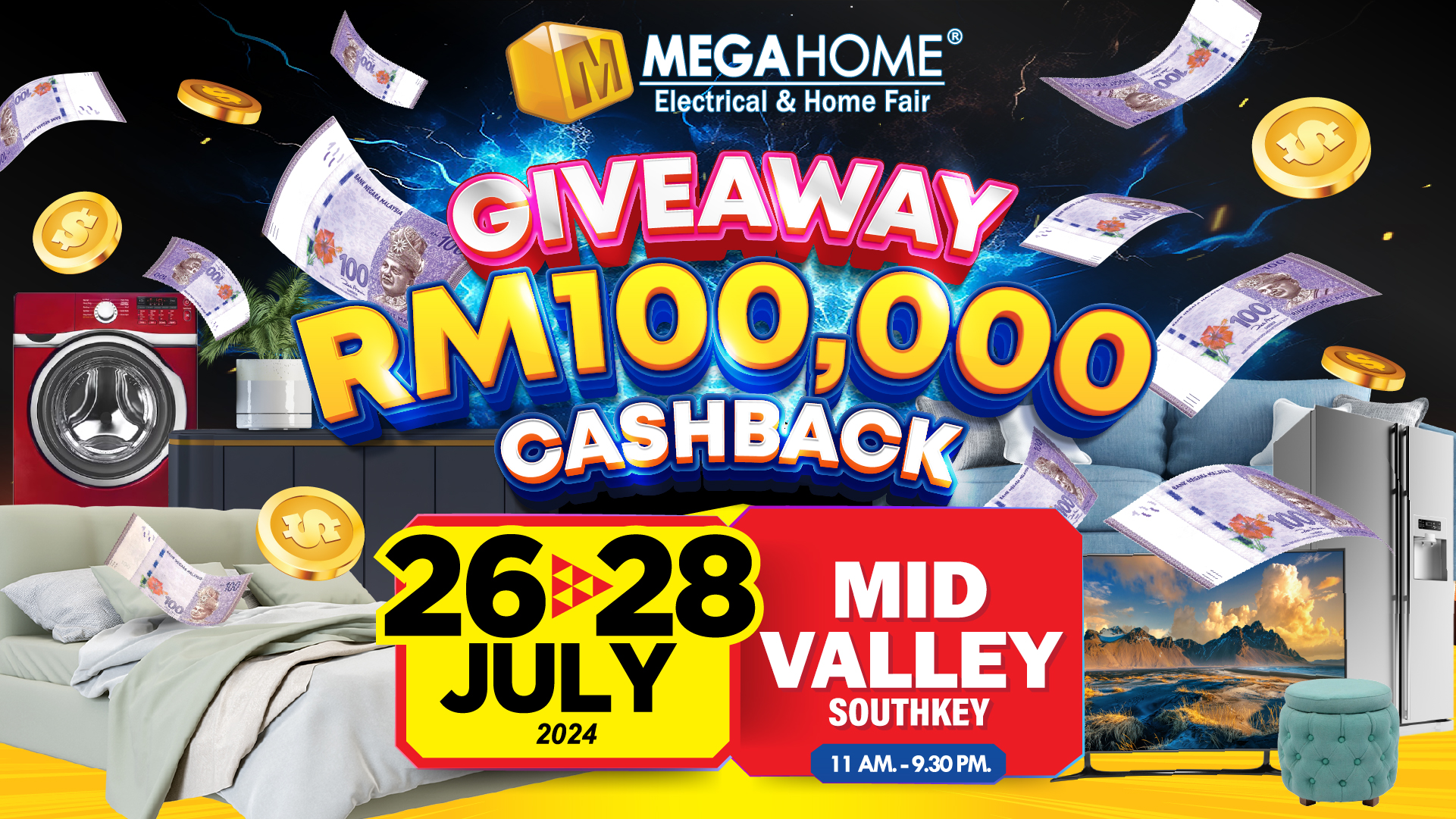 Midvalley Southkey, 26 - 28 July 2024