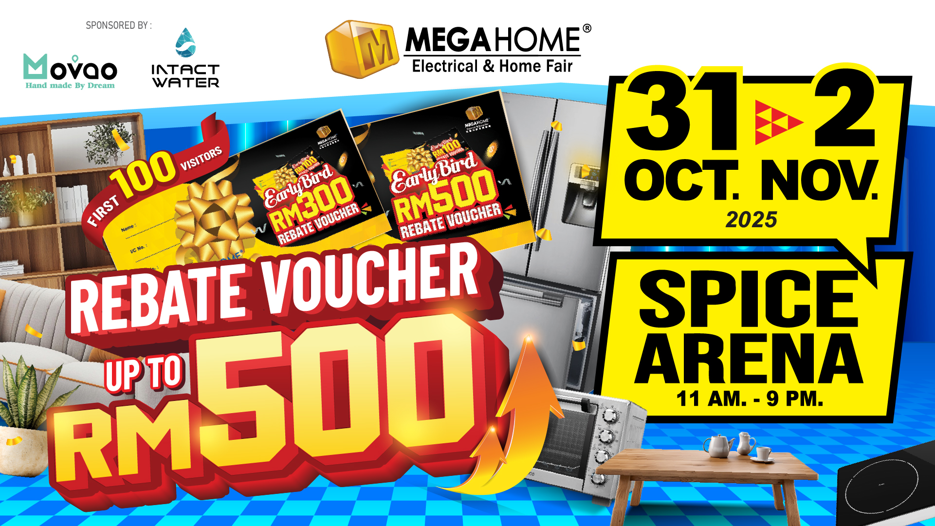 Spice Arena, 31 Oct - 2 Nov 2025