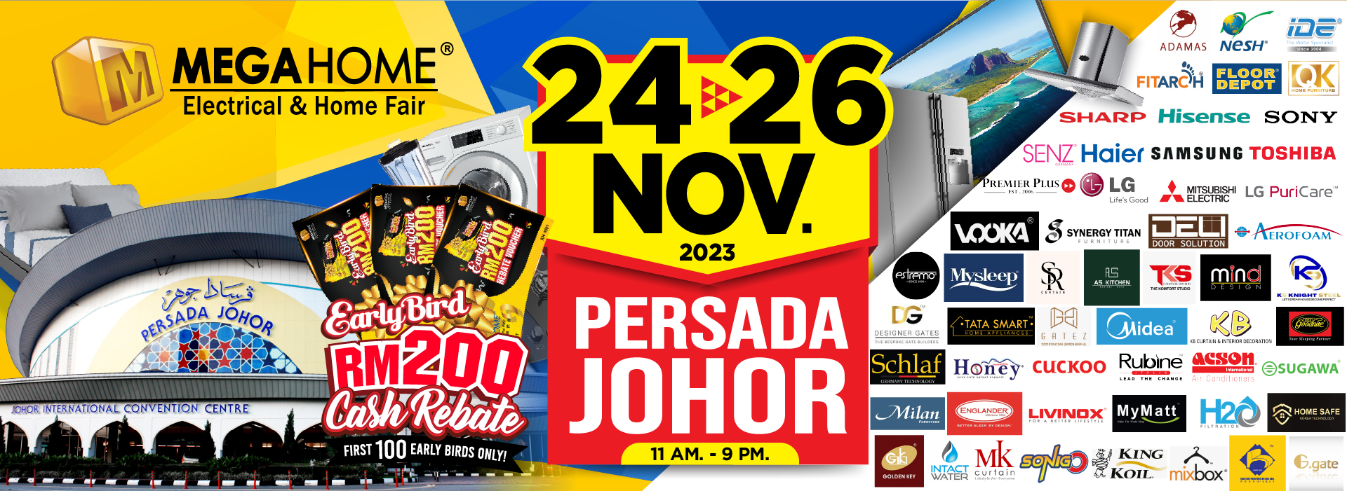 Persada Johor, 24 - 26 Nov 2023