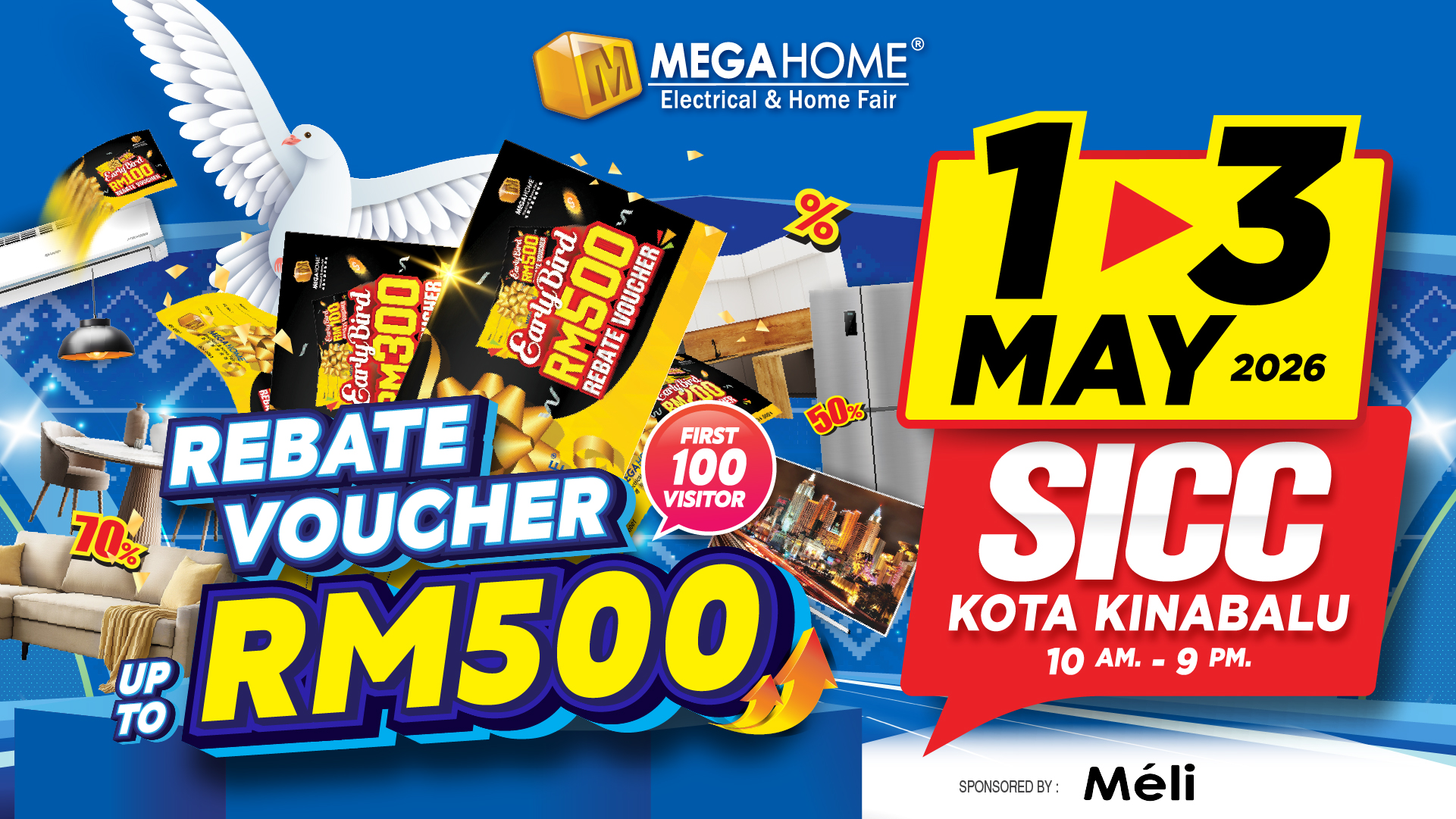 SICC Sabah, 1 - 3 May 2026