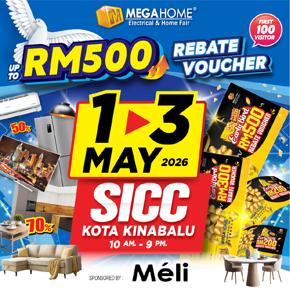 SICC Sabah, 1 - 3 May 2026
