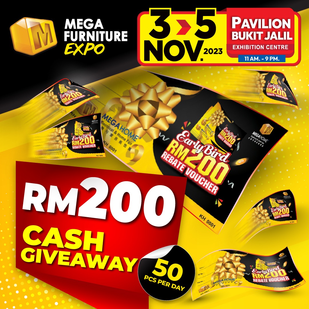 RM200 Cash Voucher Rebate