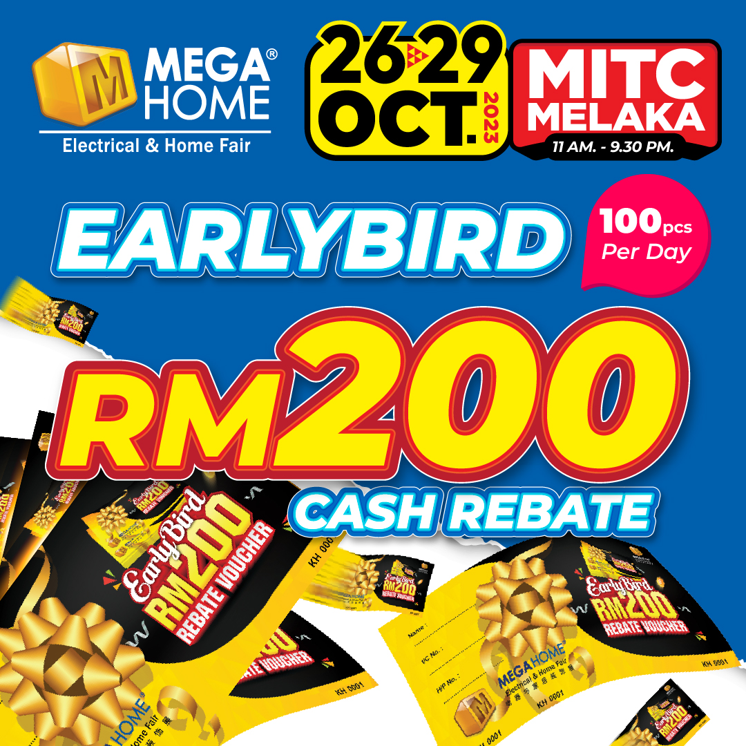 RM200 Cash Voucher Rebate