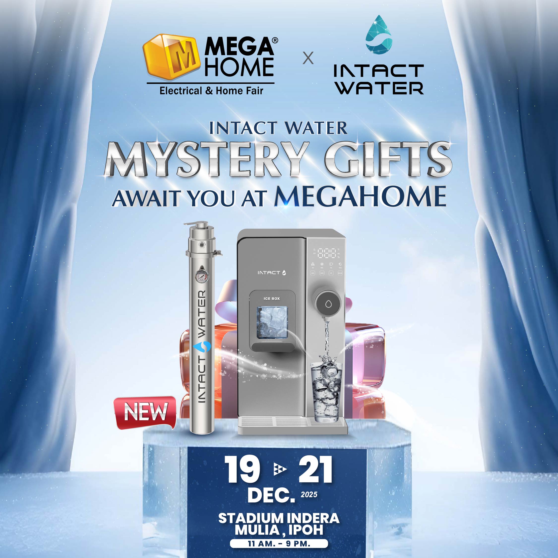 Stadium Indera Mulia Ipoh, 19 - 21 December 2025