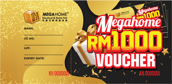 Megahome Cash Voucher RM1000