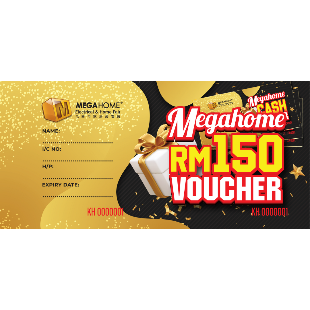 Megahome Cash Voucher RM150