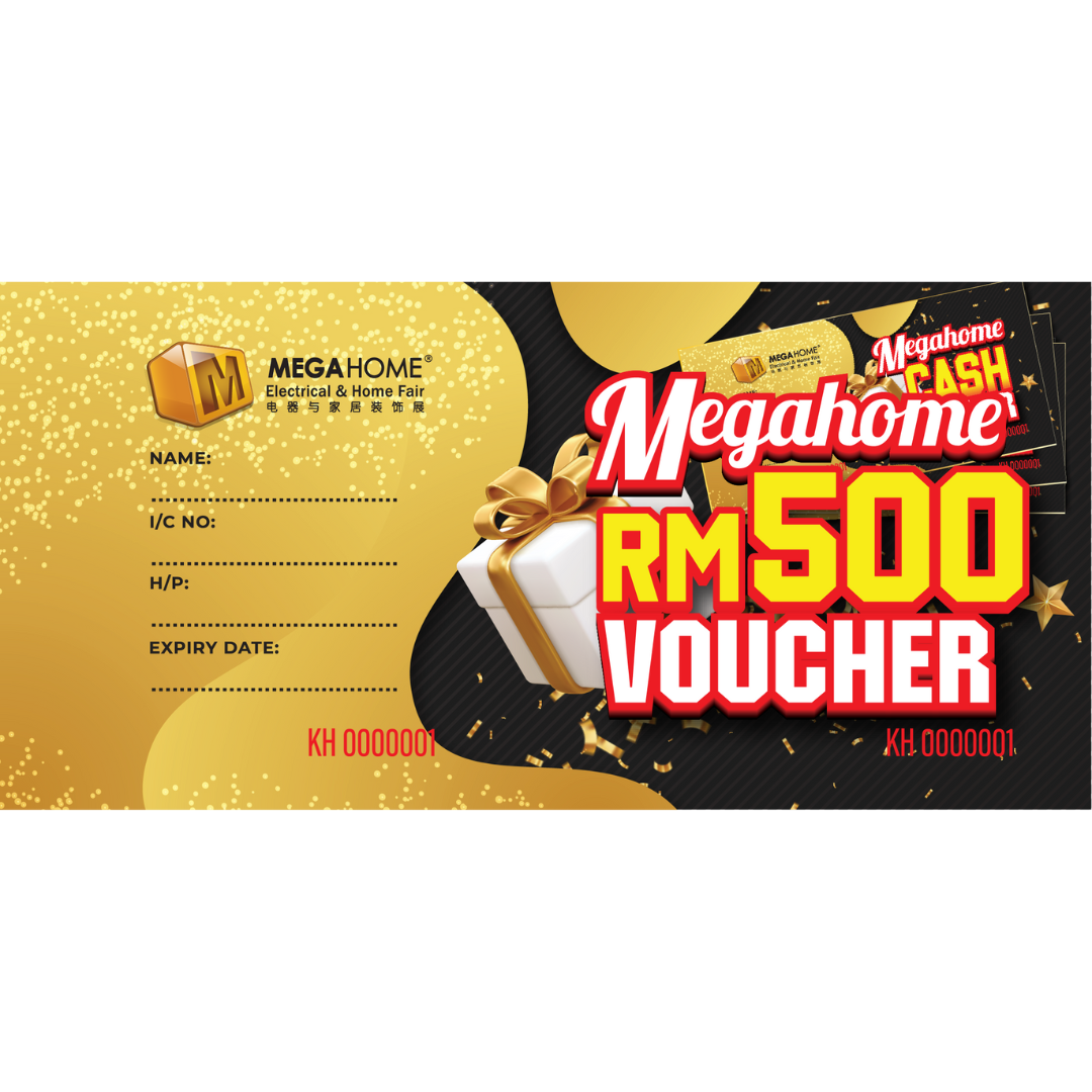 Megahome Cash Voucher RM500